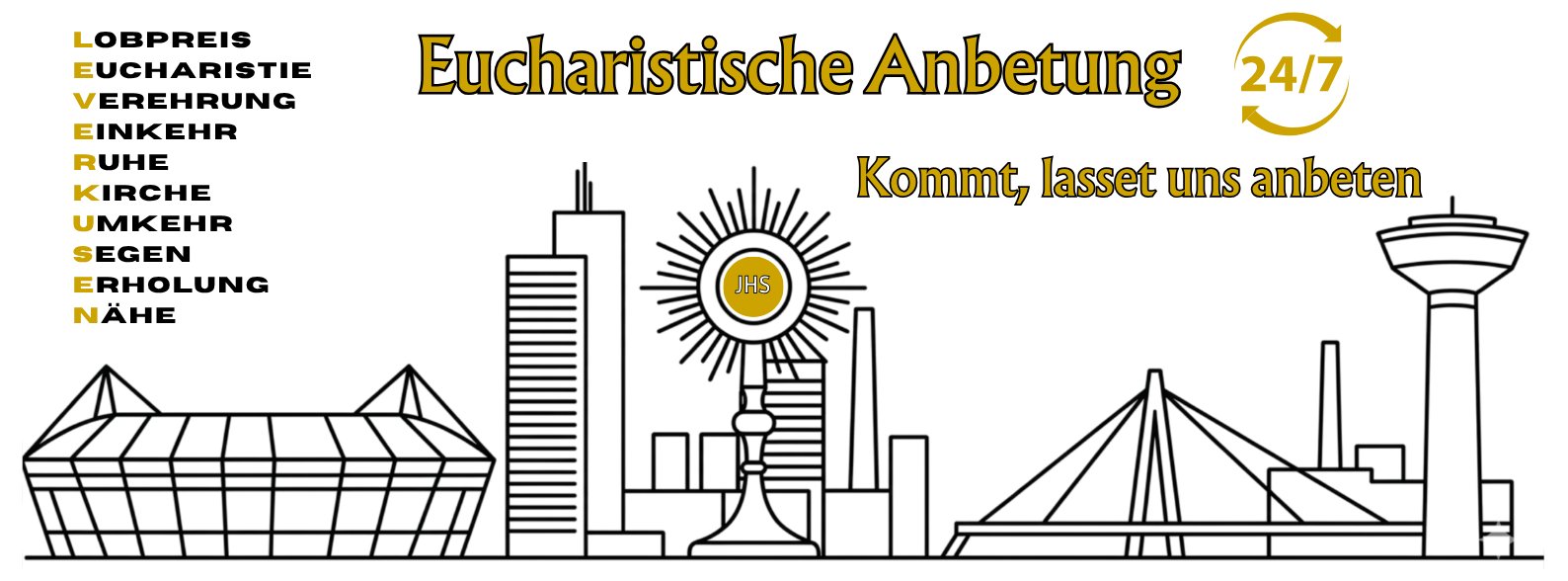 Eucharistische Anbetung 24/7 Leverkusen